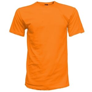 Gemrock Men's Solid Color T-Shirt - Orange